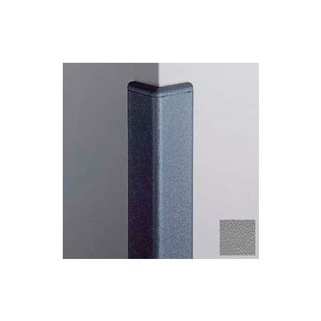 Pawling Surface Mounted Corner Guard 90Deg, 2'' Wings, 8'H W/Caps, Gray CG-20R-8-5